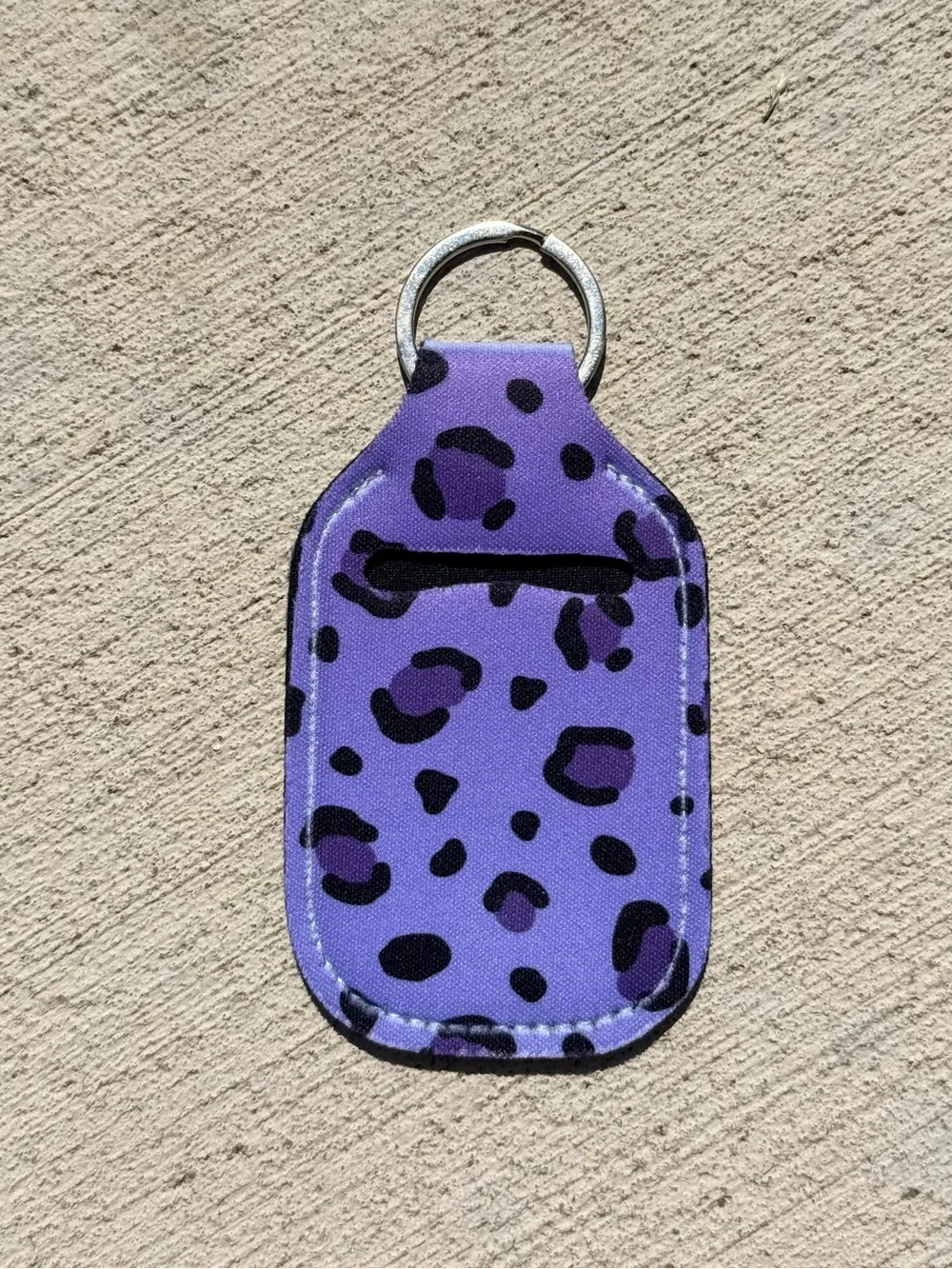NWOT-Colorful Hand Sanitizer Holder Keychains (5)